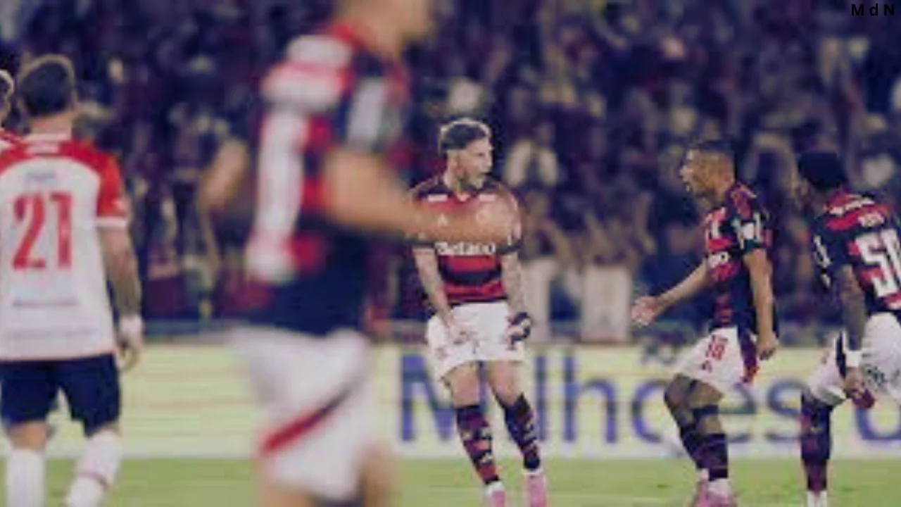Flamengo Supera Estudiantes com Partida Empolgante, Mas Sofre no Final Flamengo Supera Estudiantes
